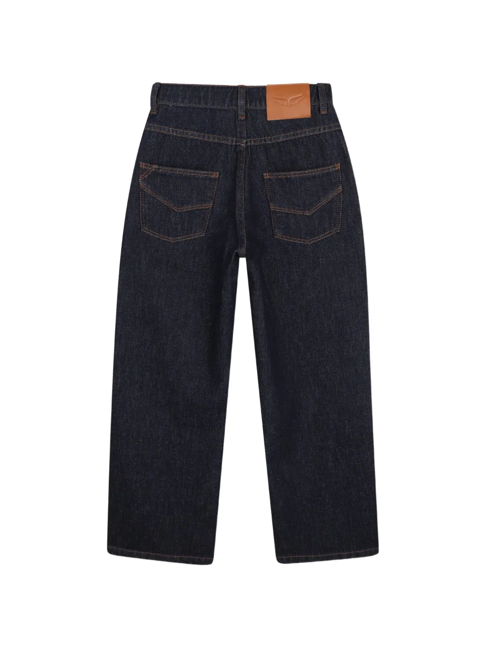 Zadig & Voltaire Kids Jeans met geborduurd logo Blauw