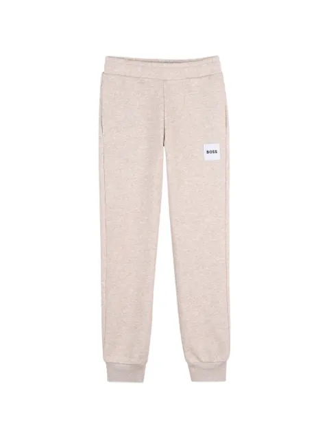 BOSS Kidswear pants con parche del logo