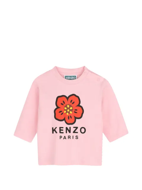 Kenzo Kids Boke Flower long-sleeve T-shirt