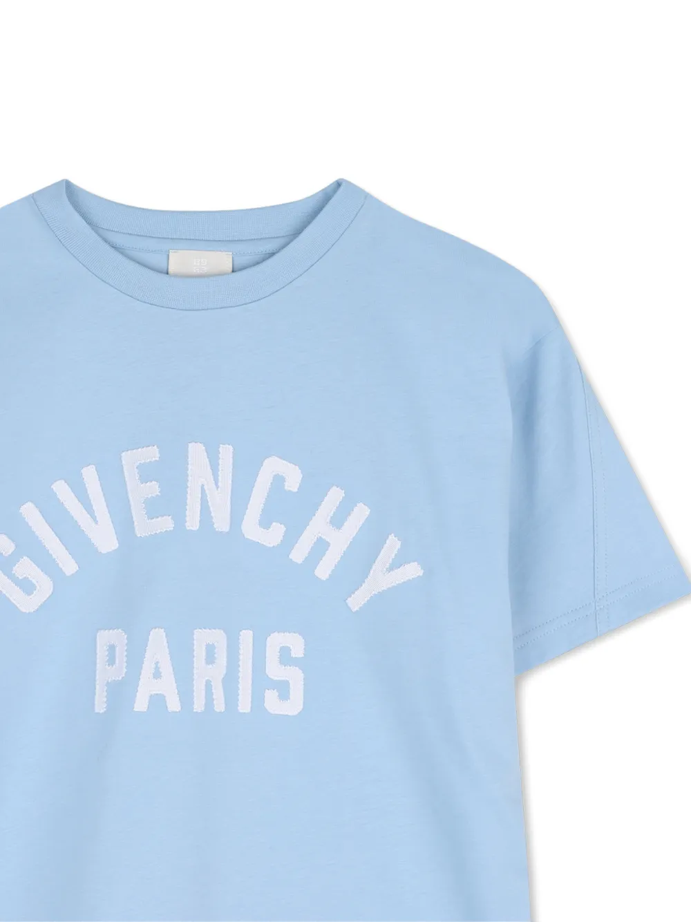 Givenchy Kids T-shirt met geborduurd logo Blauw