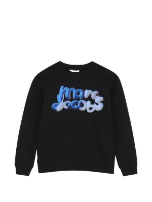 Marc Jacobs Kids logo-print long-sleeve T-shirt | Black | FARFETCH