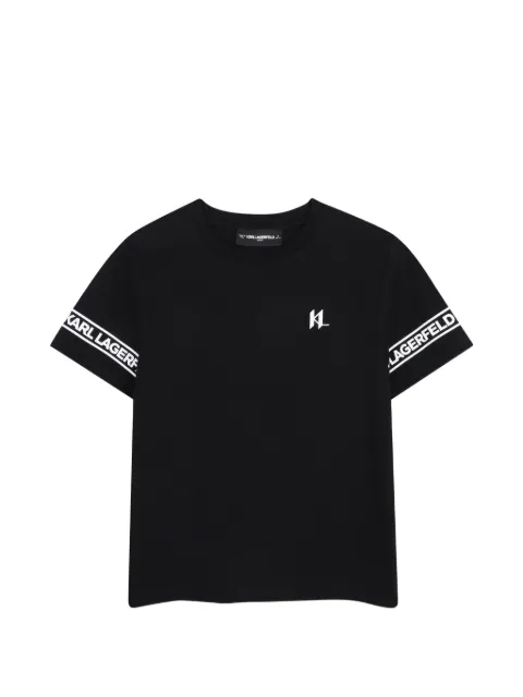 Karl Lagerfeld Kids logo-print short-sleeve T-shirt