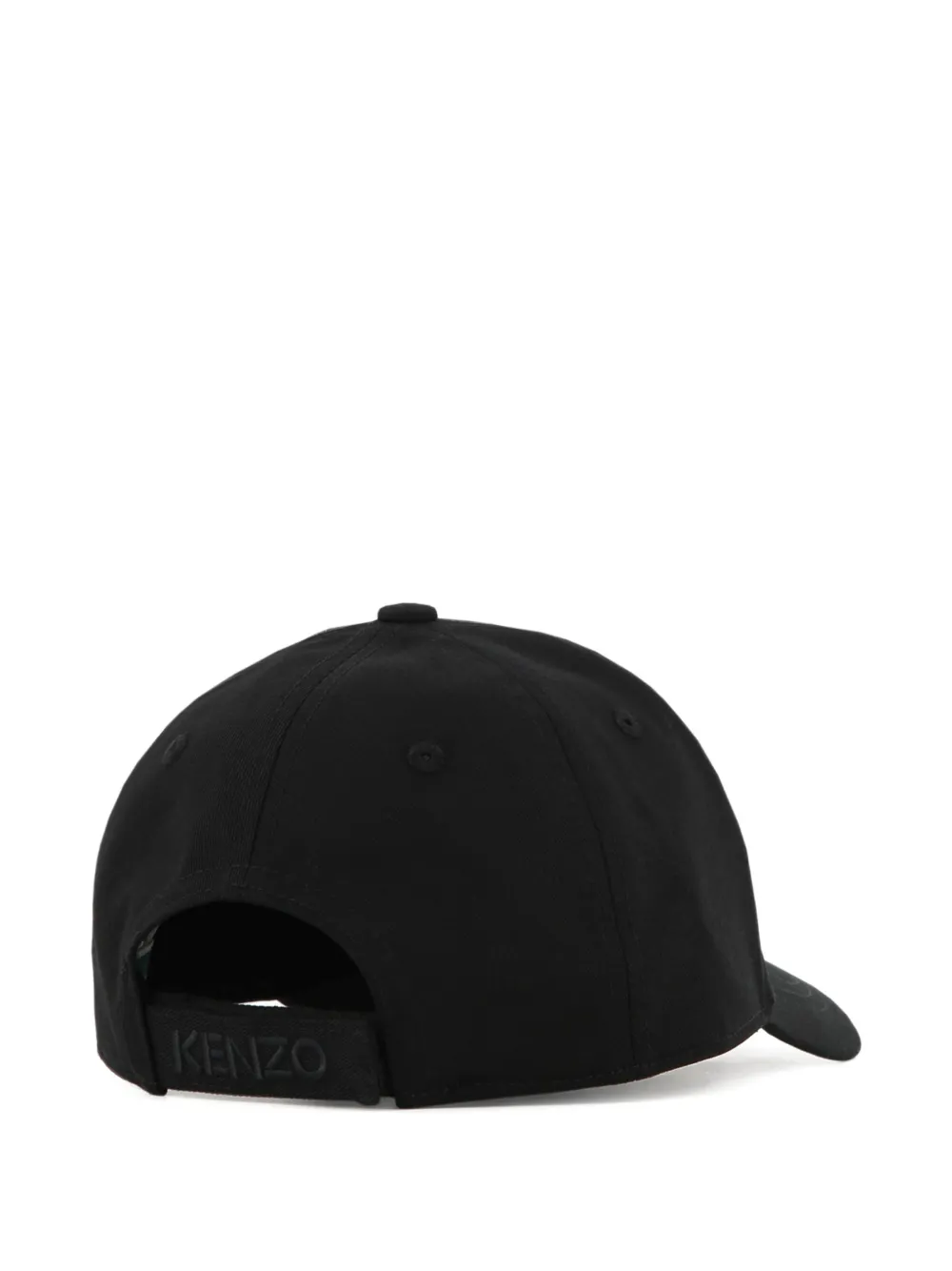 Kenzo Kids Pet met logopatch Zwart