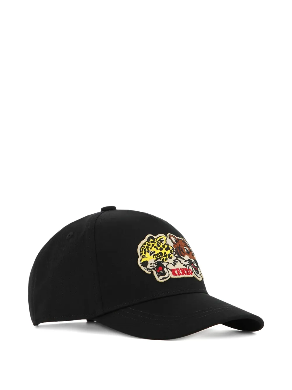 Kenzo Kids Cappello da baseball con applicazione - Nero