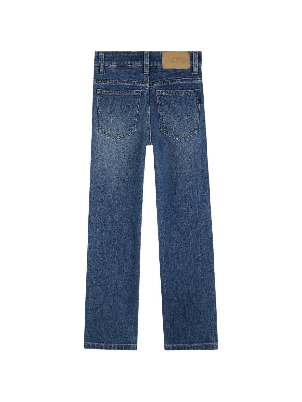 BOSS Kidswear Straight jeans Blauw