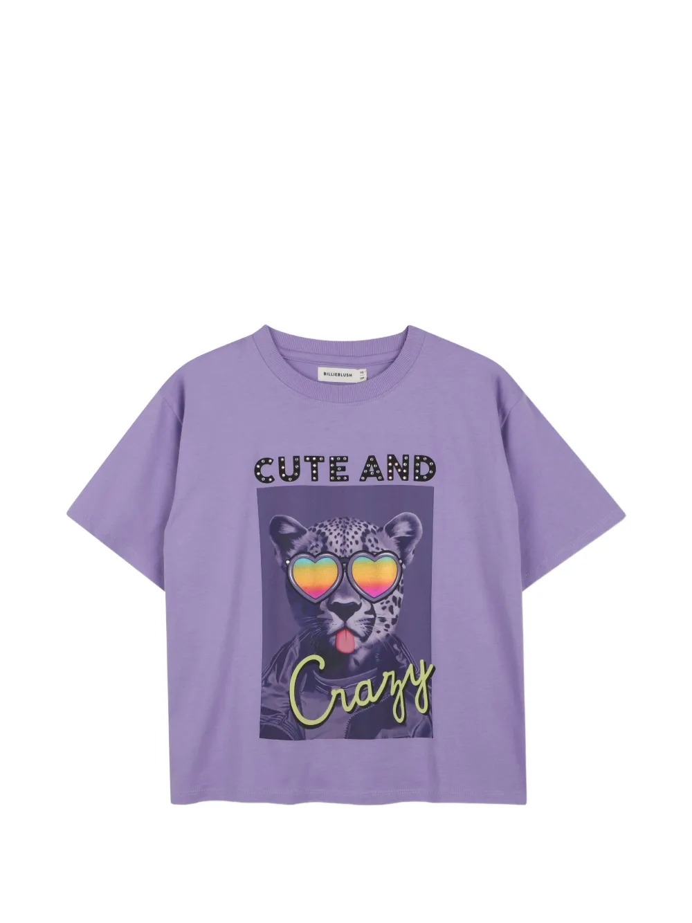 Billieblush T-shirt con strass - Viola