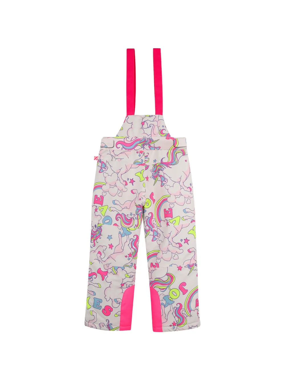 Billieblush Gewatteerd skipak met eenhoornprint Beige