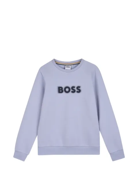 BOSS Kidswear logo-print sweatshirt