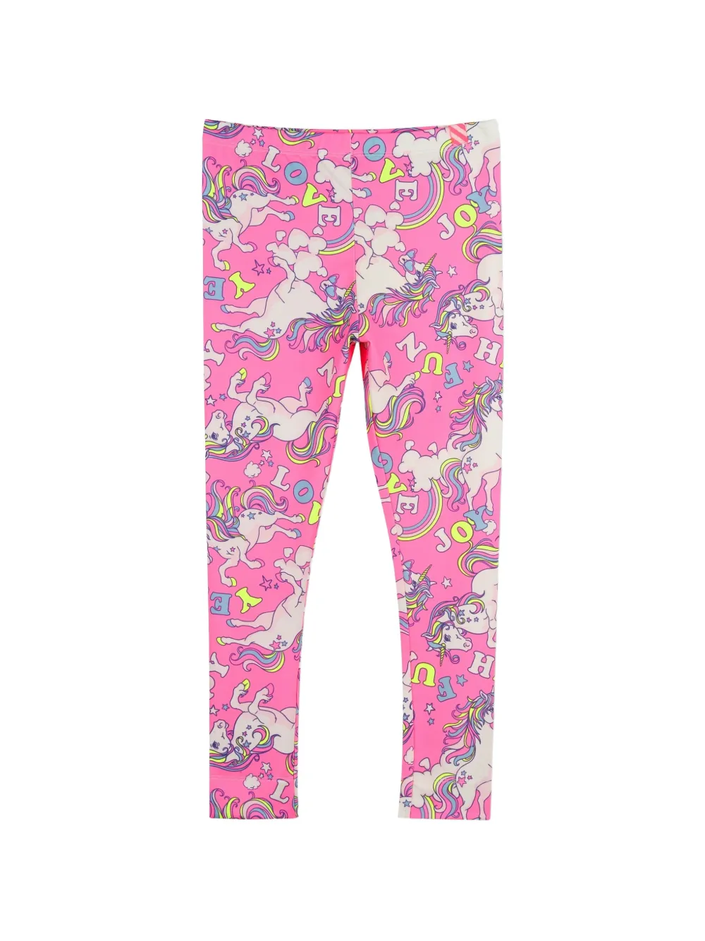 Billieblush unicorn-print leggings - Rosa