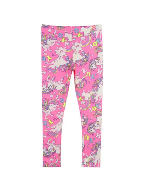 Billieblush unicorn-print leggings