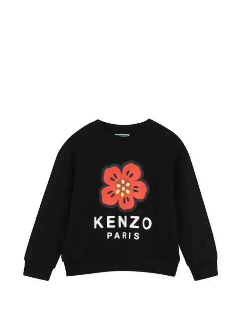 Kenzo Kids logo-print sweatshirt