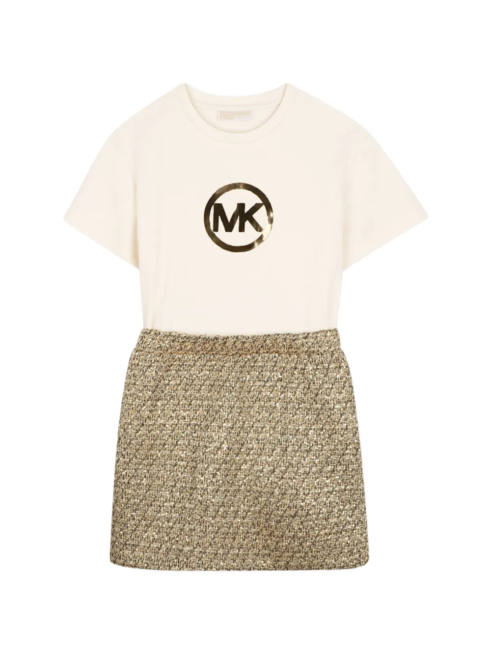 Michael Kors Kids Abito con stampa - Toni neutri