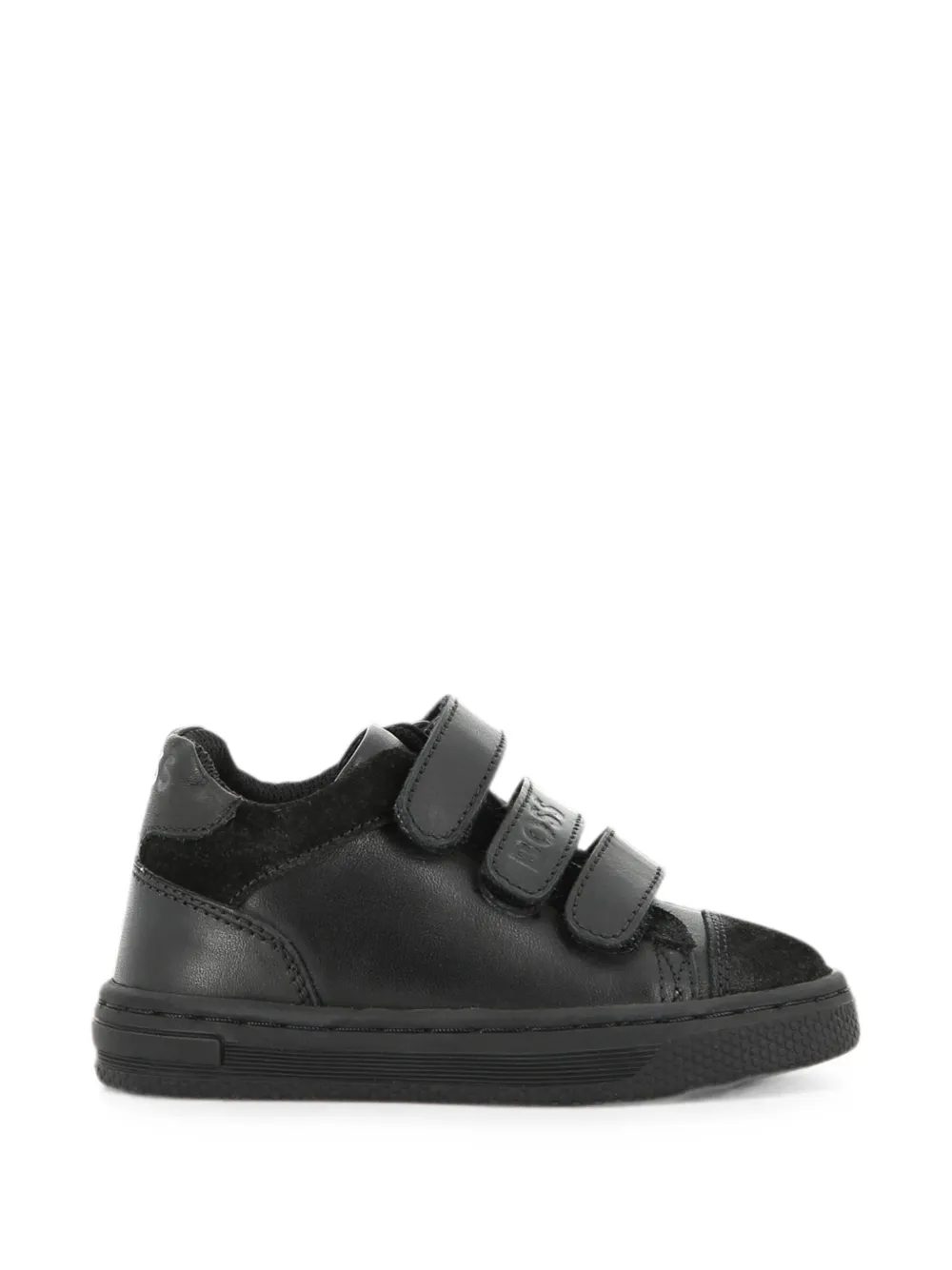 BOSS Kidswear Sneakers met klittenband Zwart
