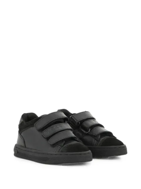 BOSS Kidswear tenis con paneles y cierre autoadherente