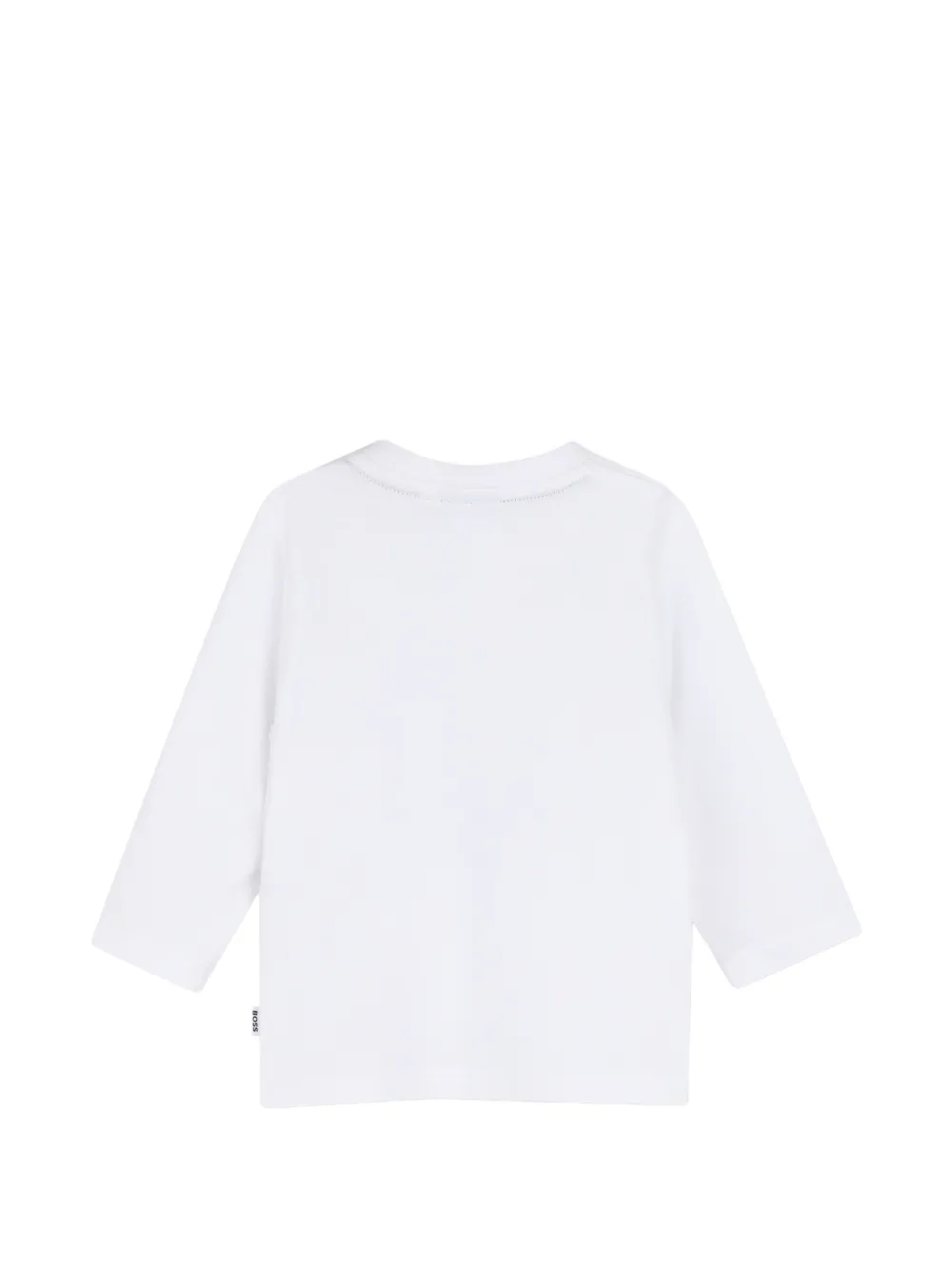 BOSS Kidswear T-shirt met grafische print Wit