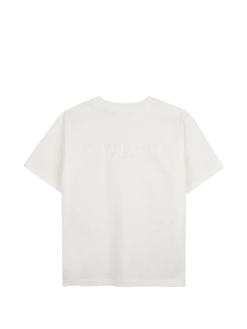 Givenchy Kids T-shirt met geborduurd logo Wit