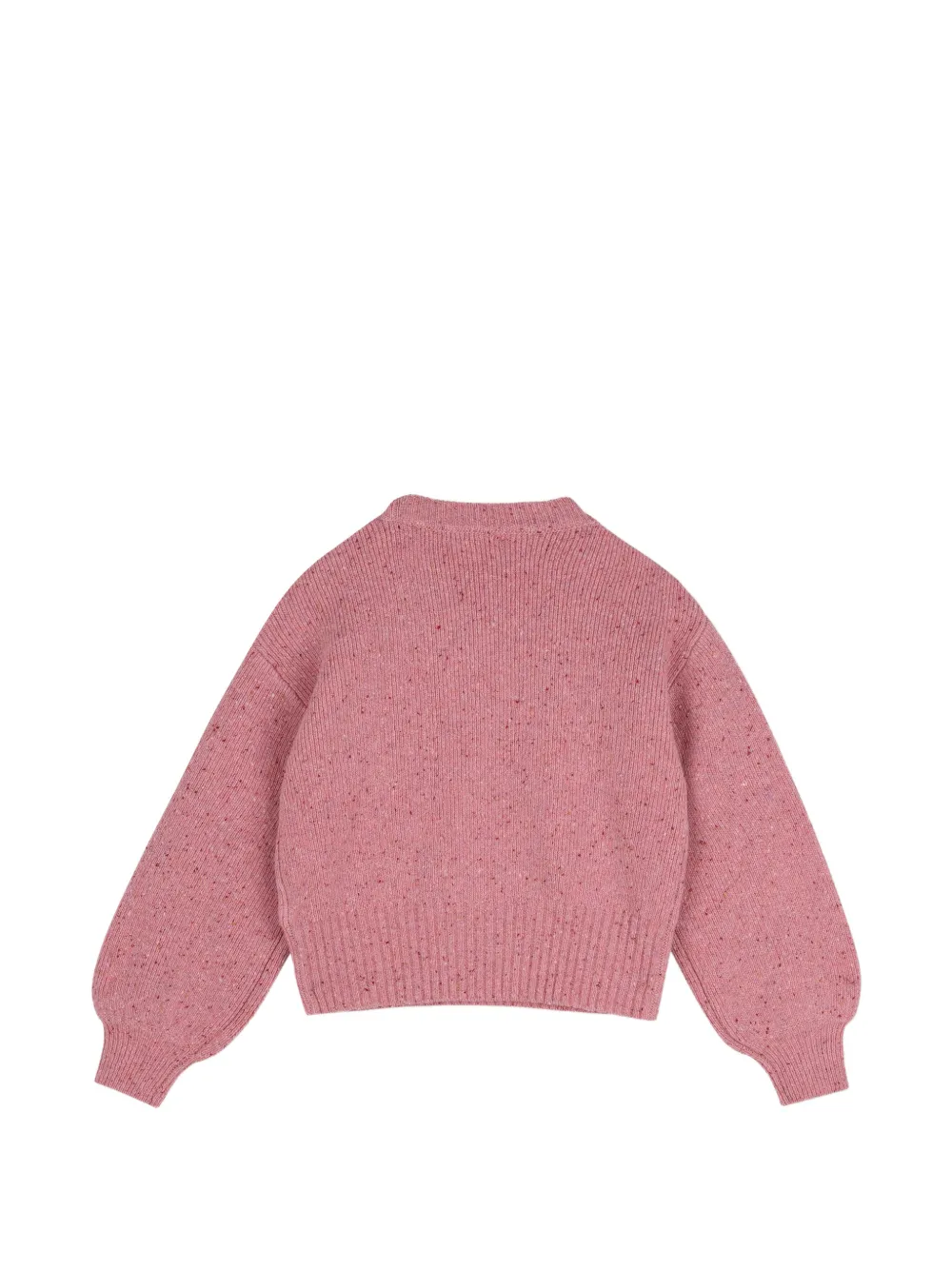 Chloé Kids Trui met geborduurd logo en knoop-detail Roze