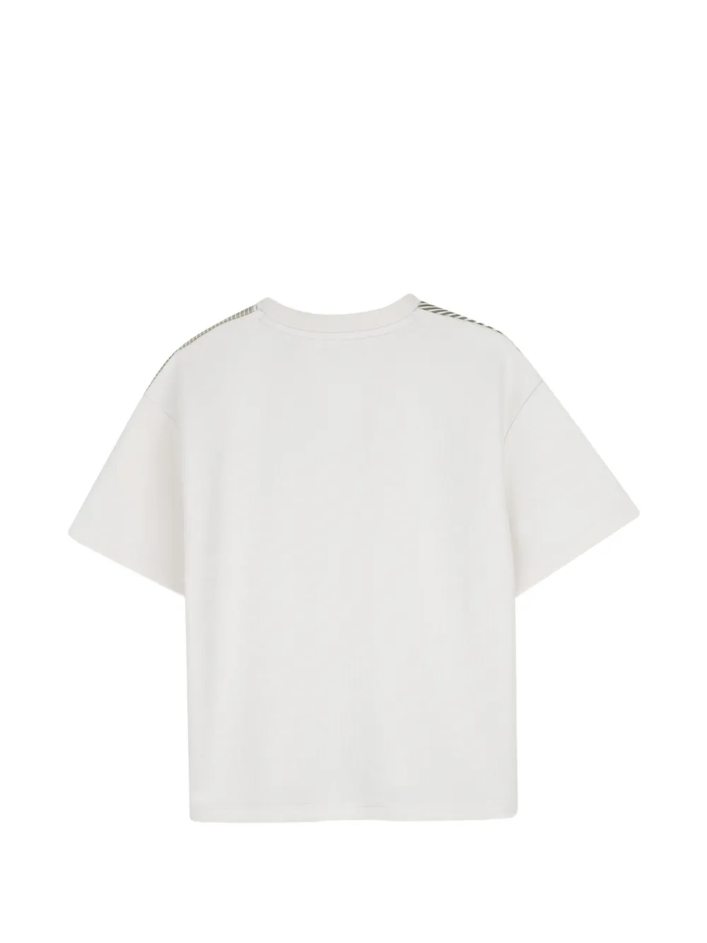 BOSS Kidswear T-shirt met grafische print Beige