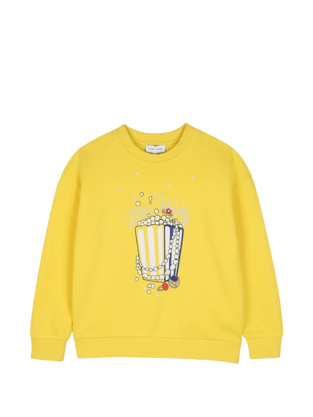 Marc Jacobs Kids Maglione con decorazione - Giallo