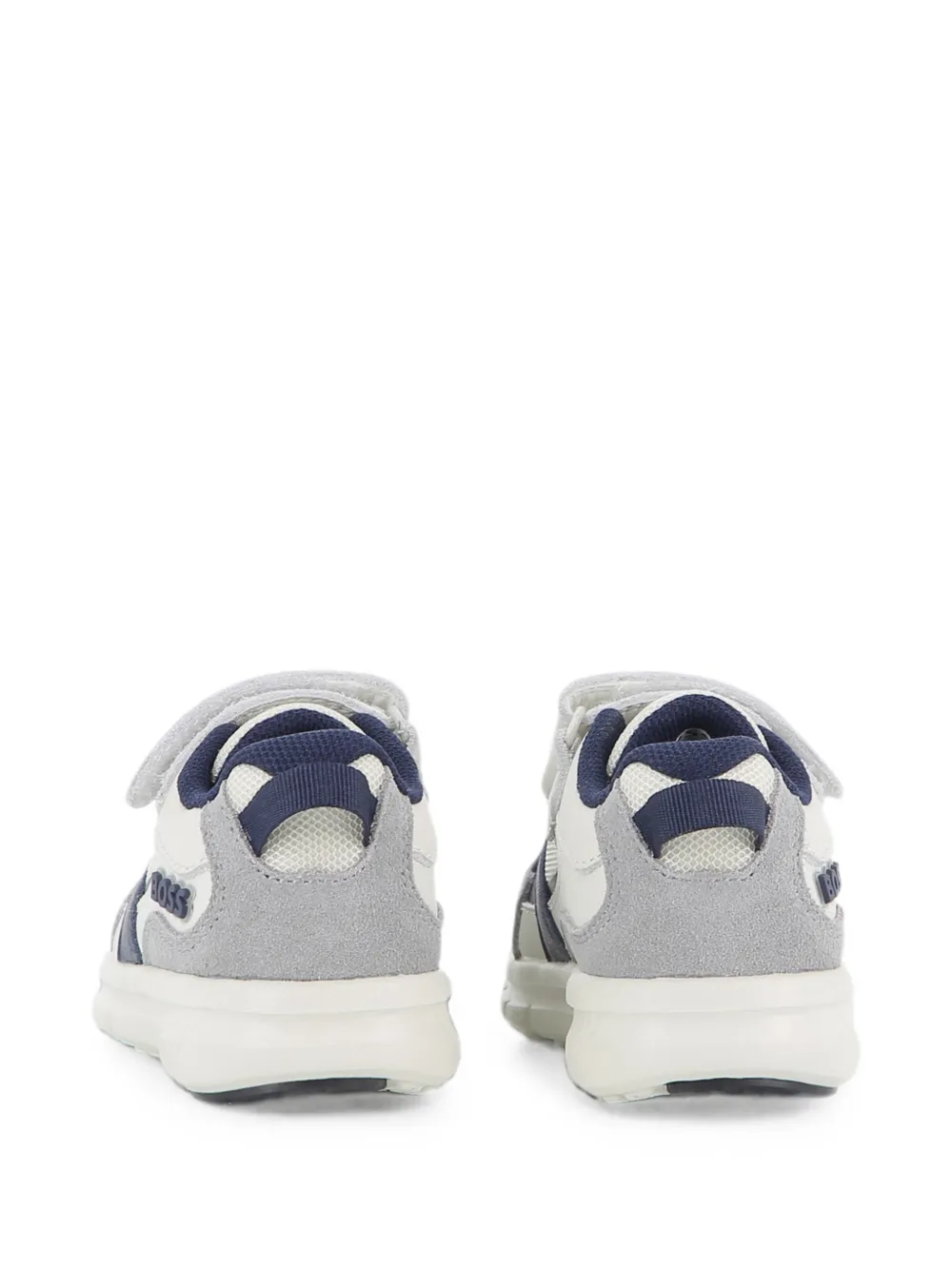 BOSS Kidswear Sneakers met klittenband Wit