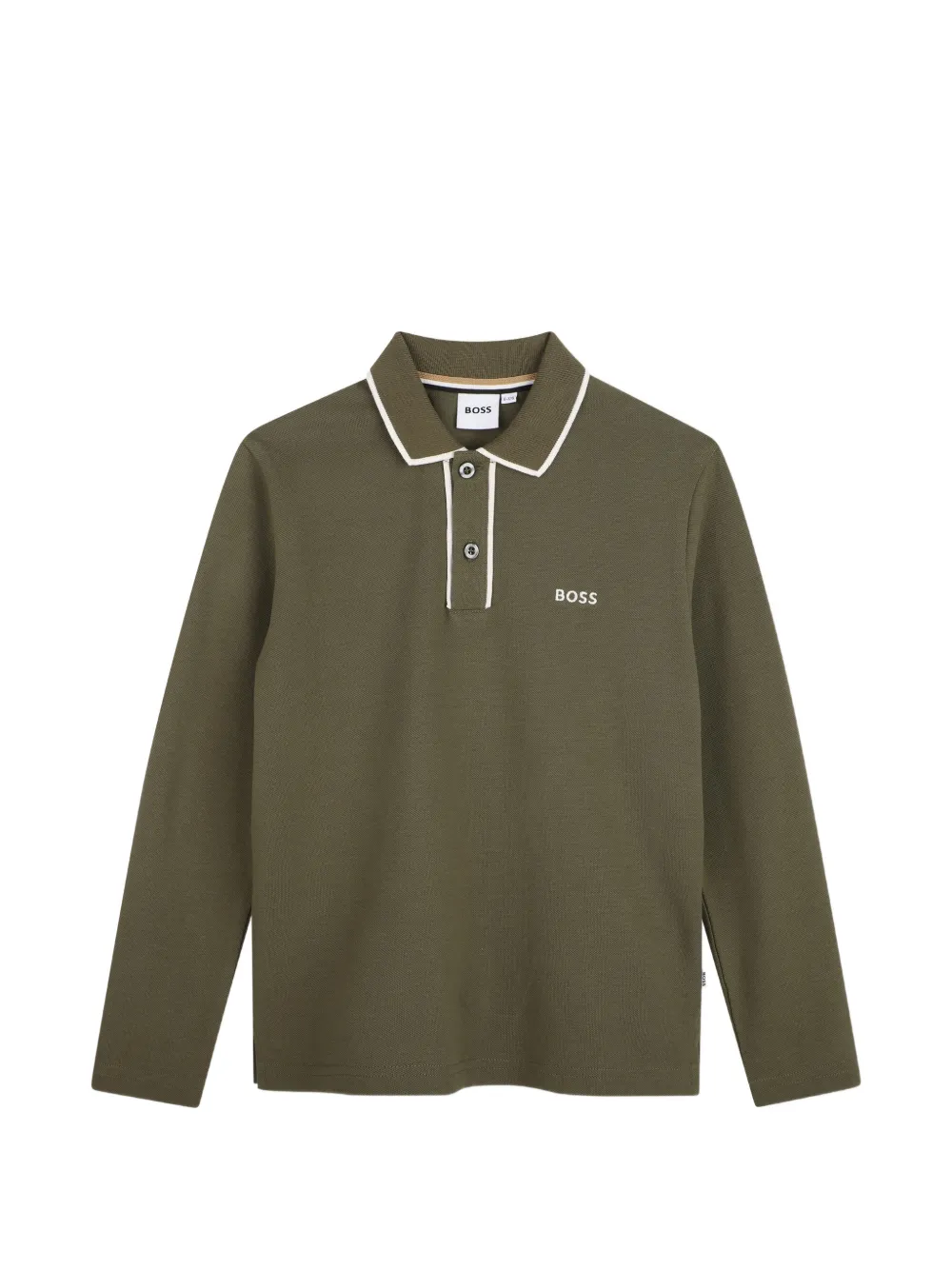 BOSS Kidswear Polo a maniche lunghe - Verde