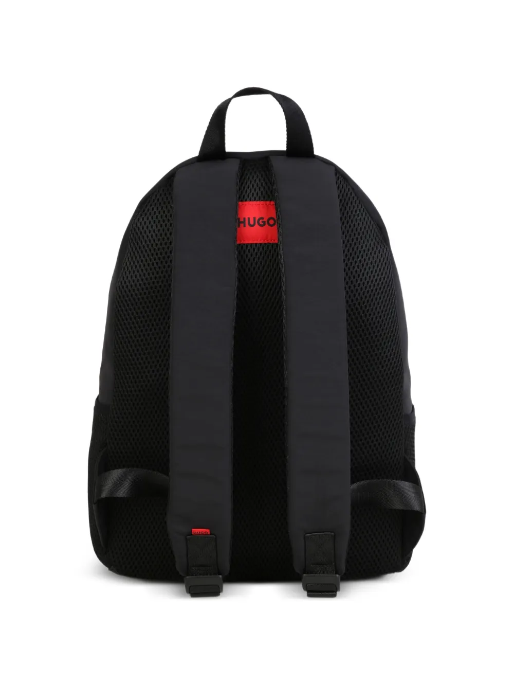 HUGO KIDS Rugzak met logopatch Zwart