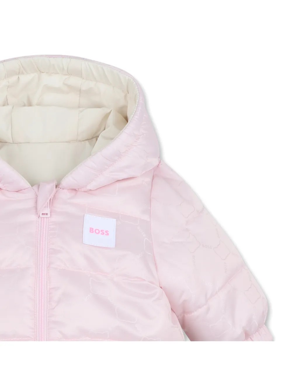 BOSS Kidswear Omkeerbaar jack Beige