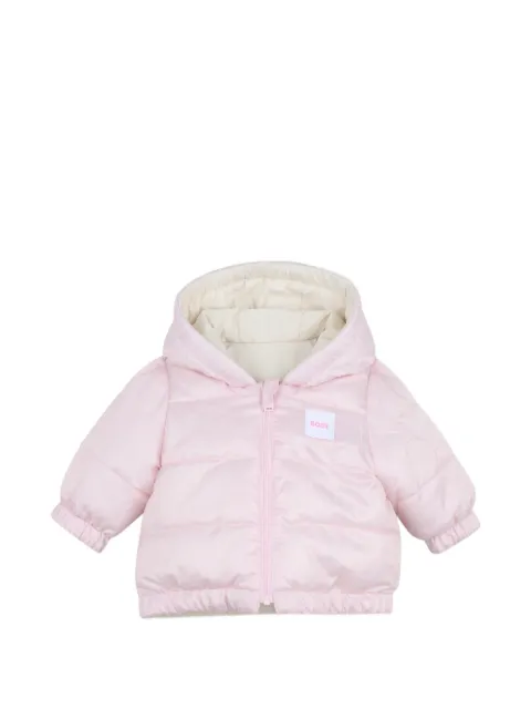 BOSS Kidswear reversible padded jacket