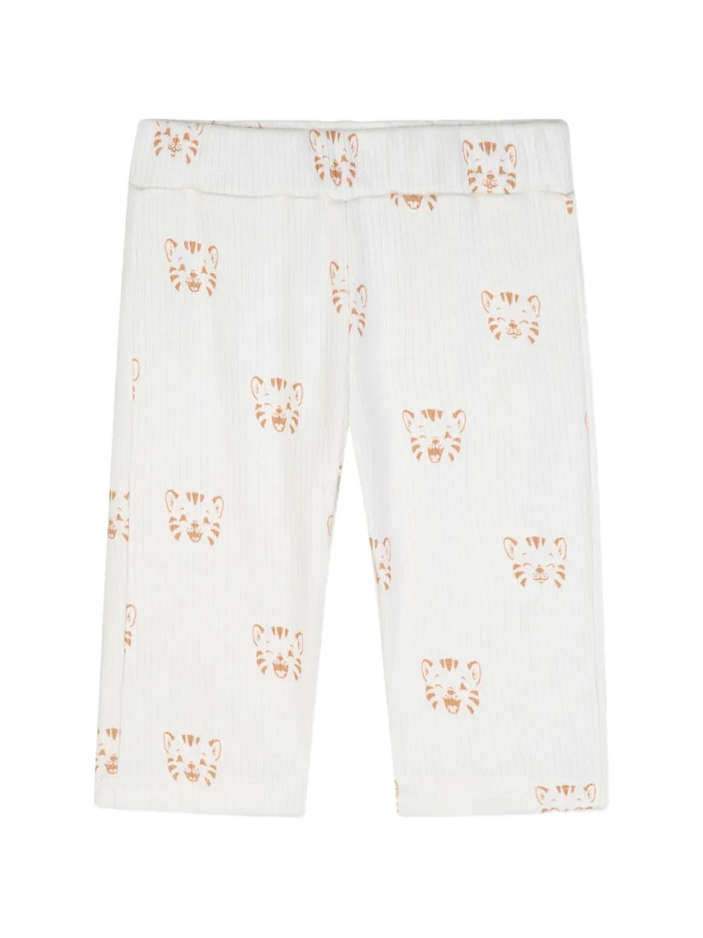 Kenzo Kids Pyjama met tijger-print en lange mouwen Beige