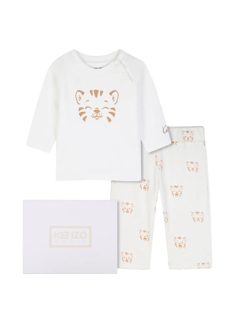 Kenzo Kids Pigiama con stampa - Toni neutri