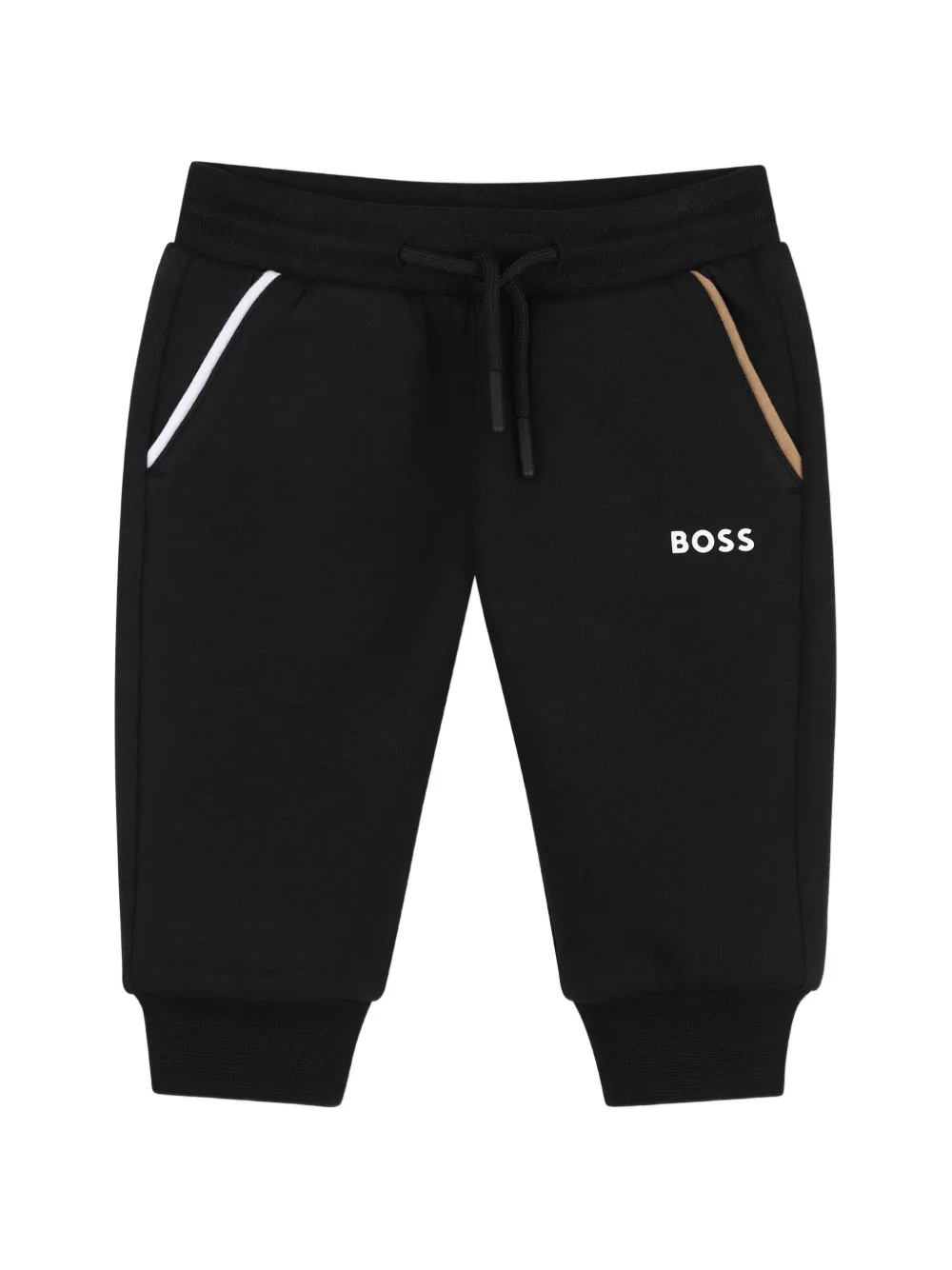 BOSS Kidswear Jogginghose mit Logo-Print - Schwarz