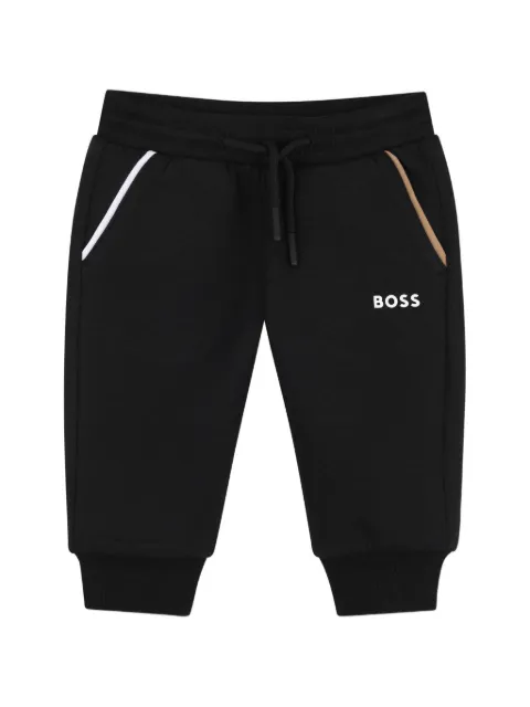 BOSS Kidswear pants con logo estampado