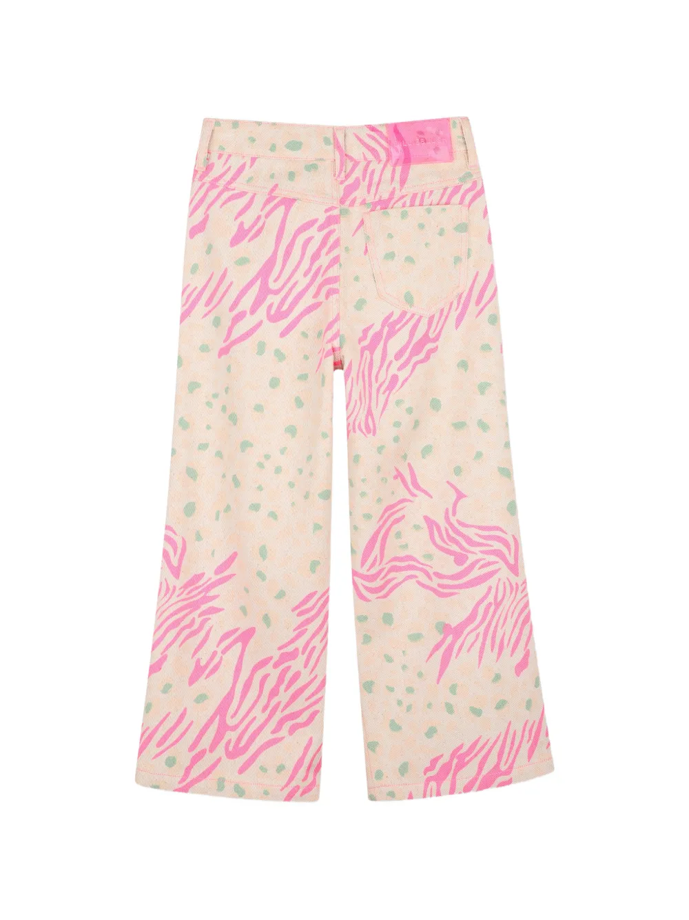 Billieblush Broek met logoprint Beige