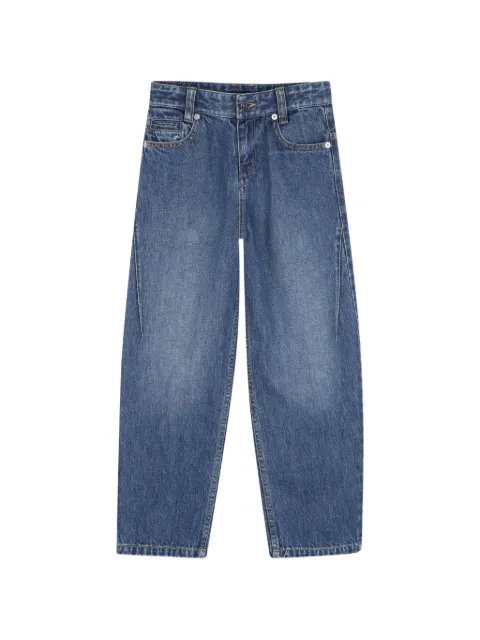 Givenchy Kids logo-embroidered jeans