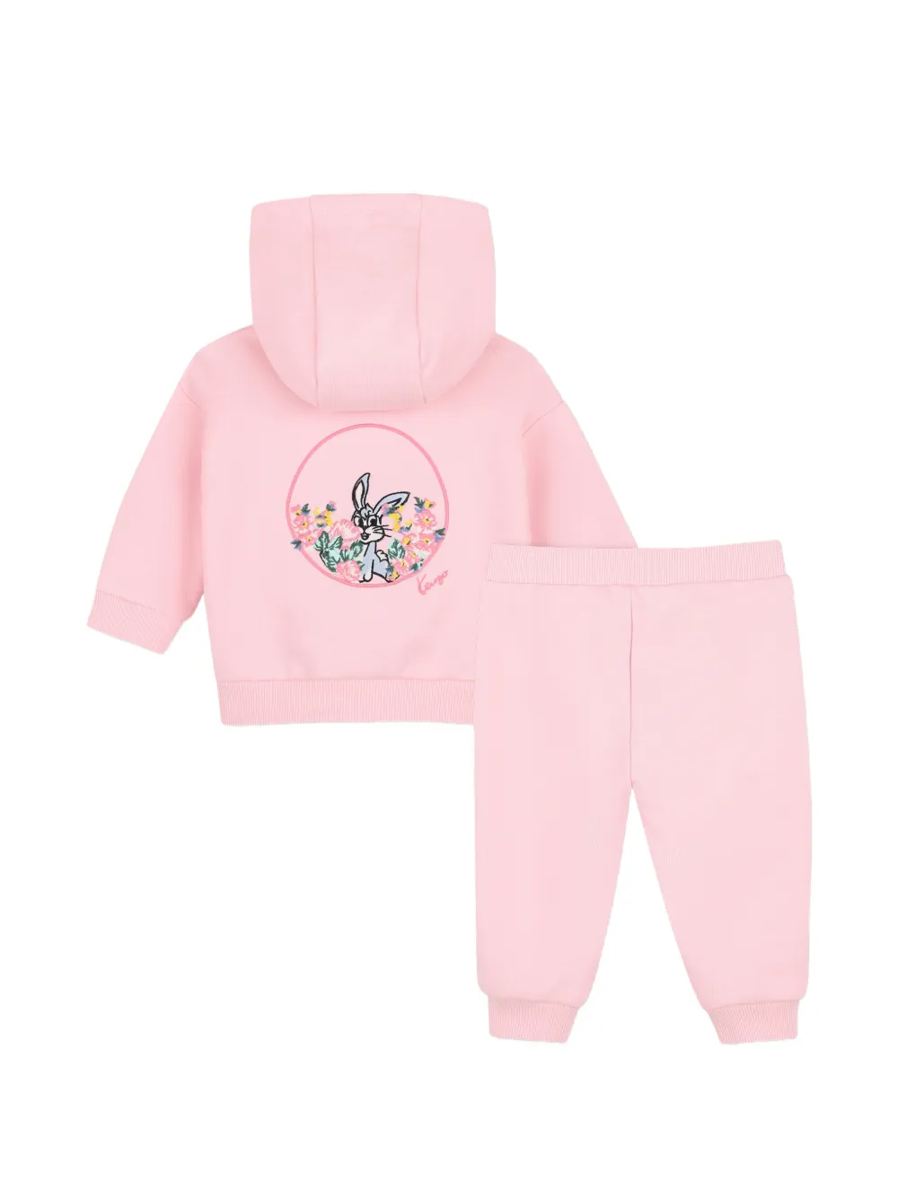 Kenzo Kids Trainingsbroek met grafische print Roze
