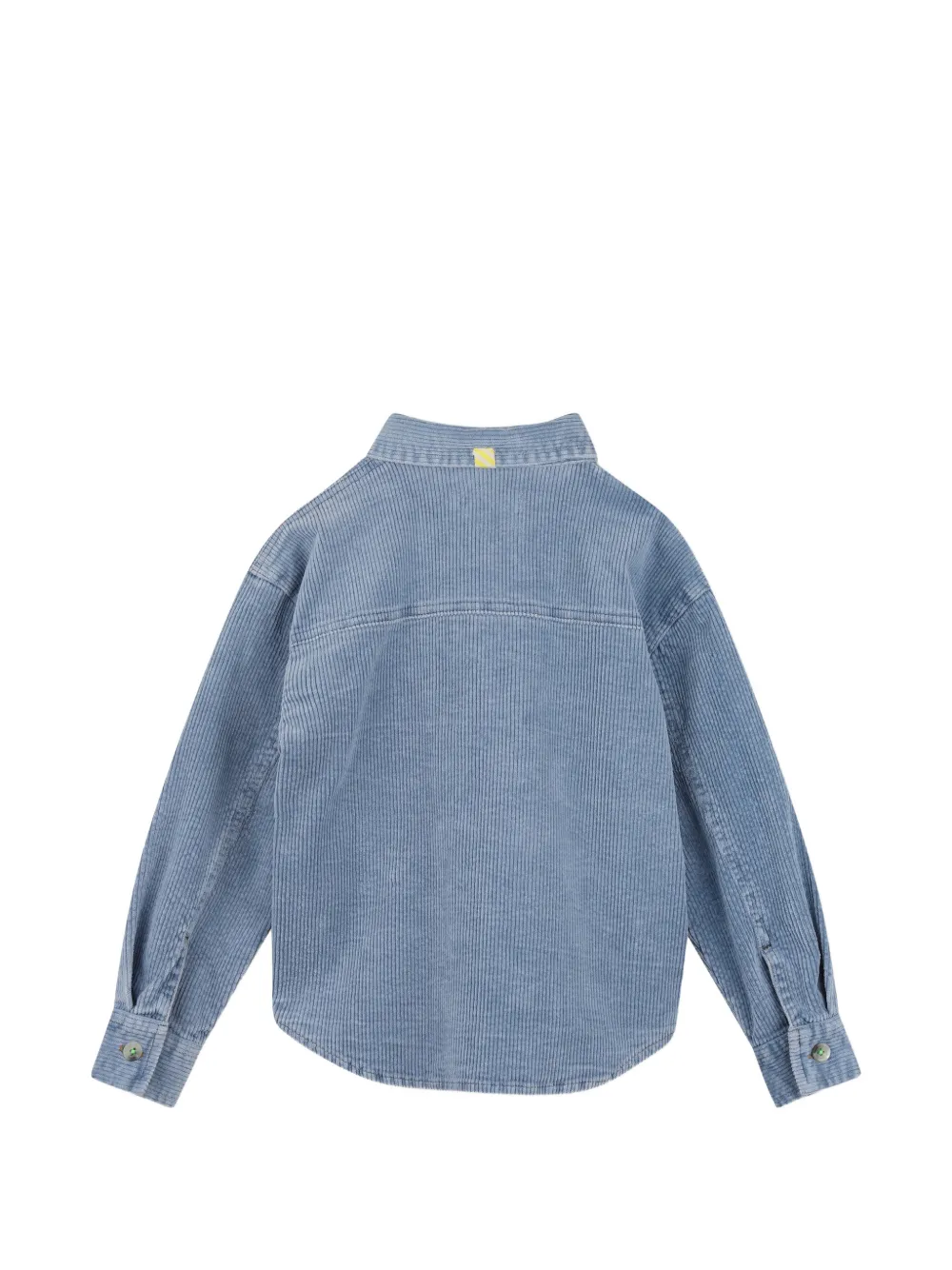 Billieblush Ribfluwelen shirtjack met grafische patch Blauw