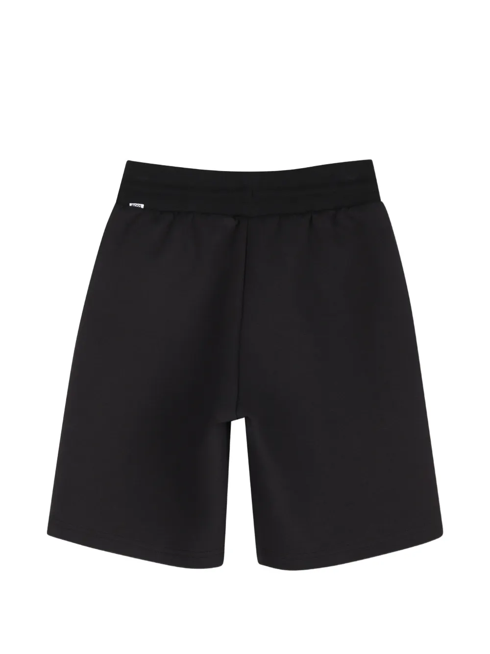 BOSS Kidswear Shorts met trekkoordtaille Zwart