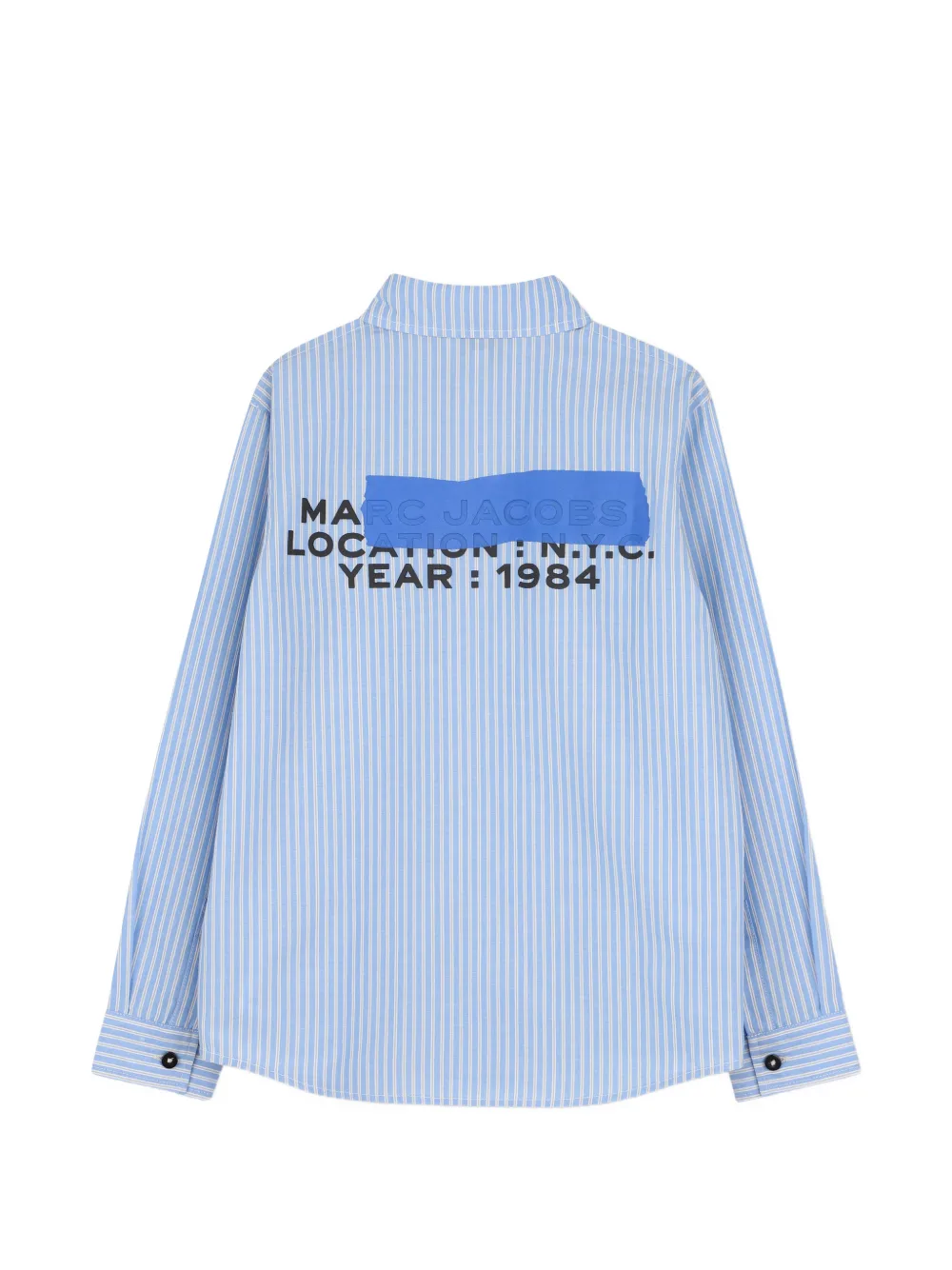 Marc Jacobs Kids Gestreept shirt Blauw