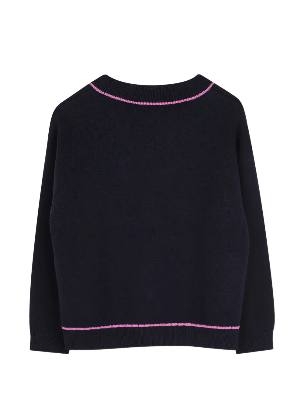 Dkny Kids Vest met logopatch Blauw