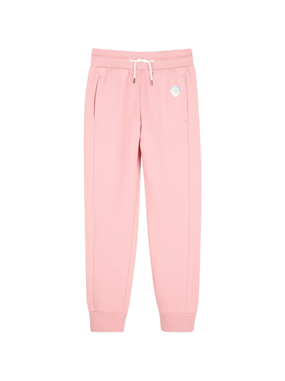 HUGO KIDS Pantaloni sportivi con applicazione - Rosa