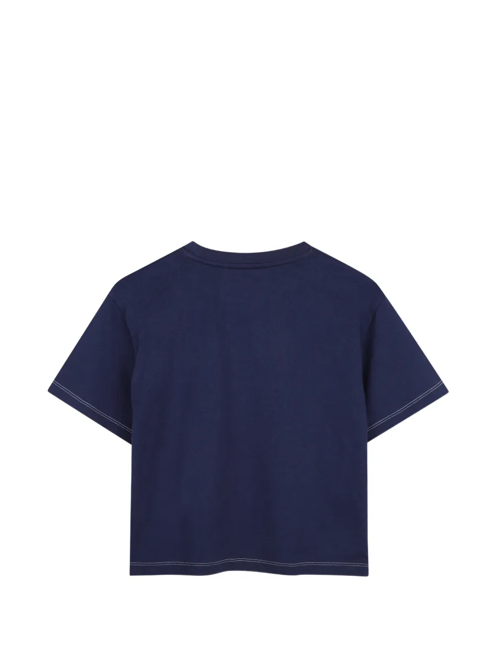 HUGO KIDS T-shirt met borstzak en hartpatch Blauw