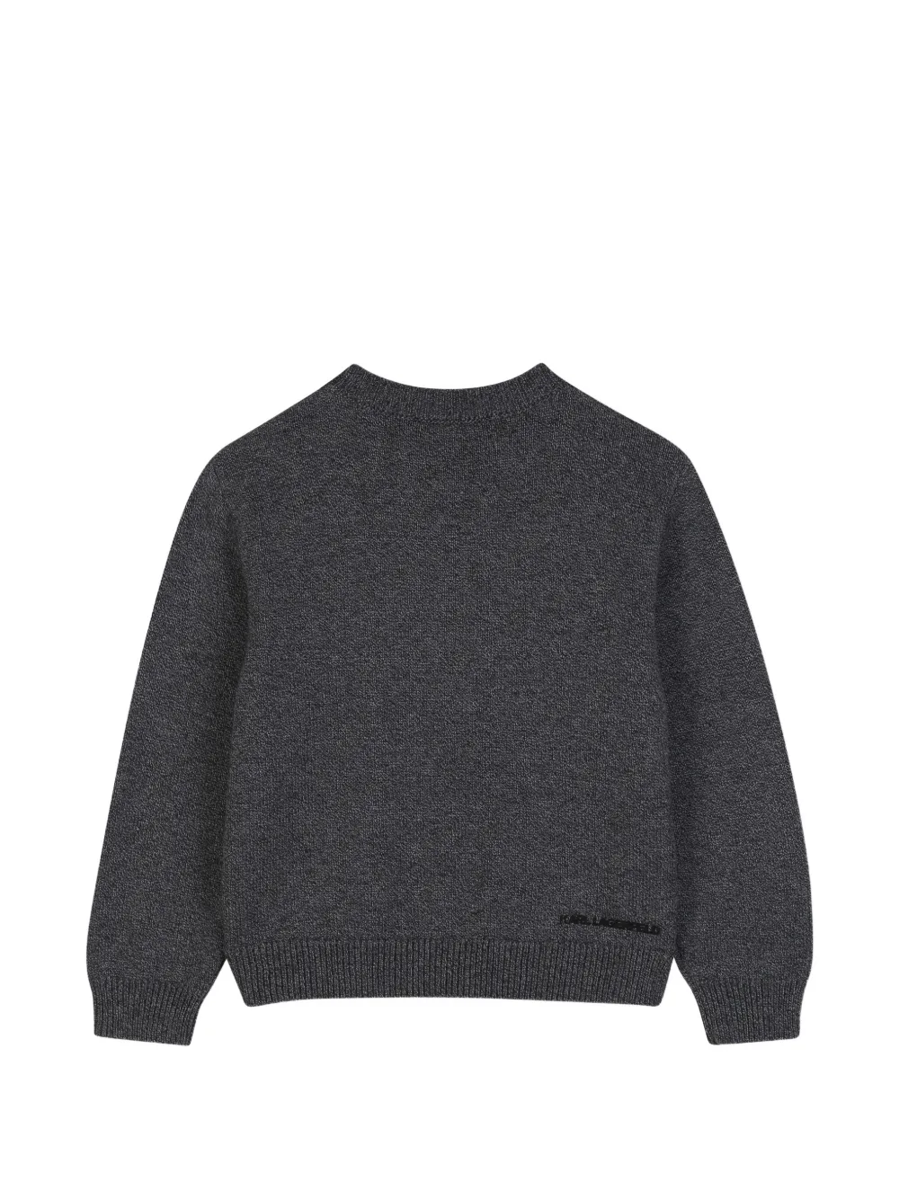 Karl Lagerfeld Kids Trui met logoprint Grijs