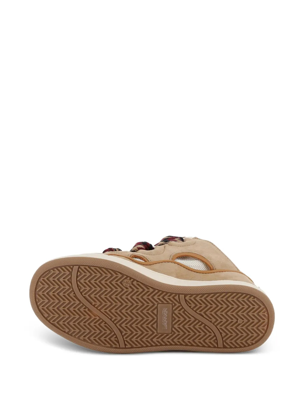 Lanvin Enfant Curb sneakers Beige