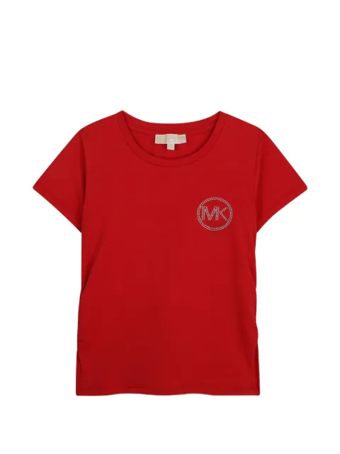 Michael Kors Kids playera con logo y detalles