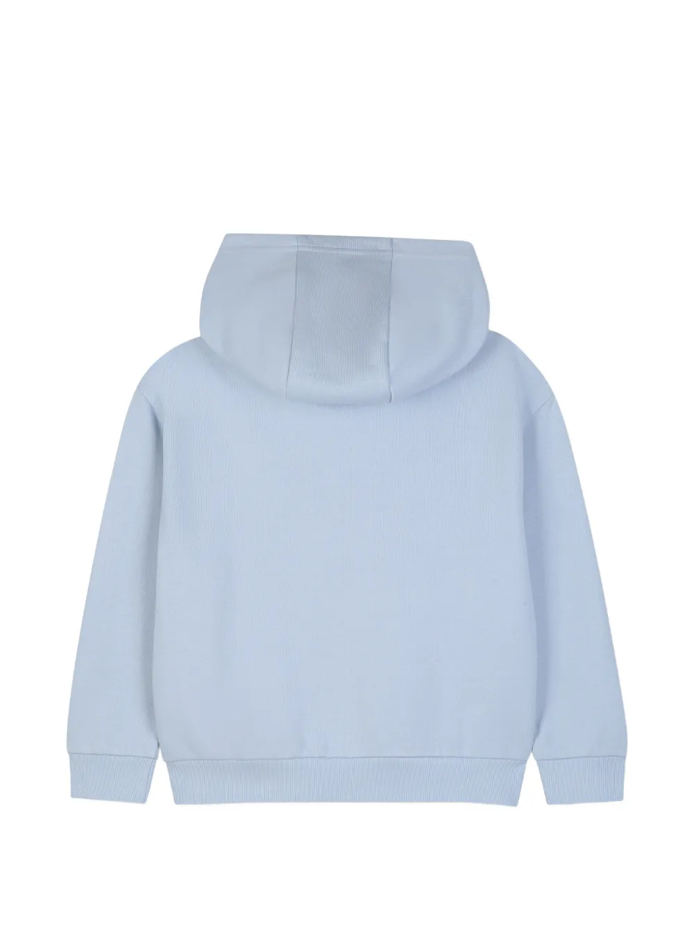 Kenzo Kids Hoodie met print Blauw