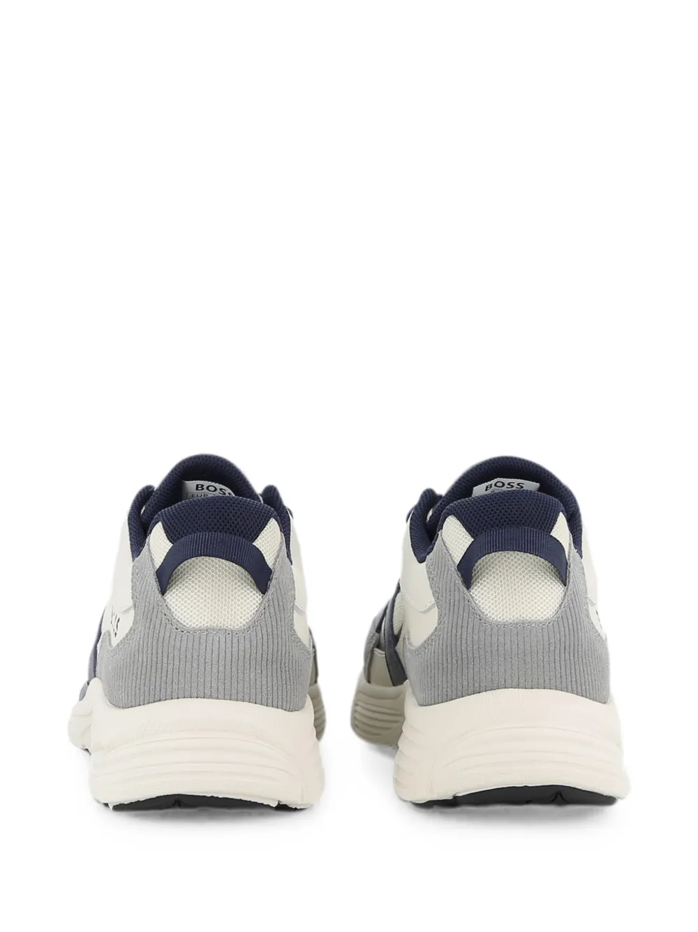 BOSS Kidswear Sneakers met vlakken Beige