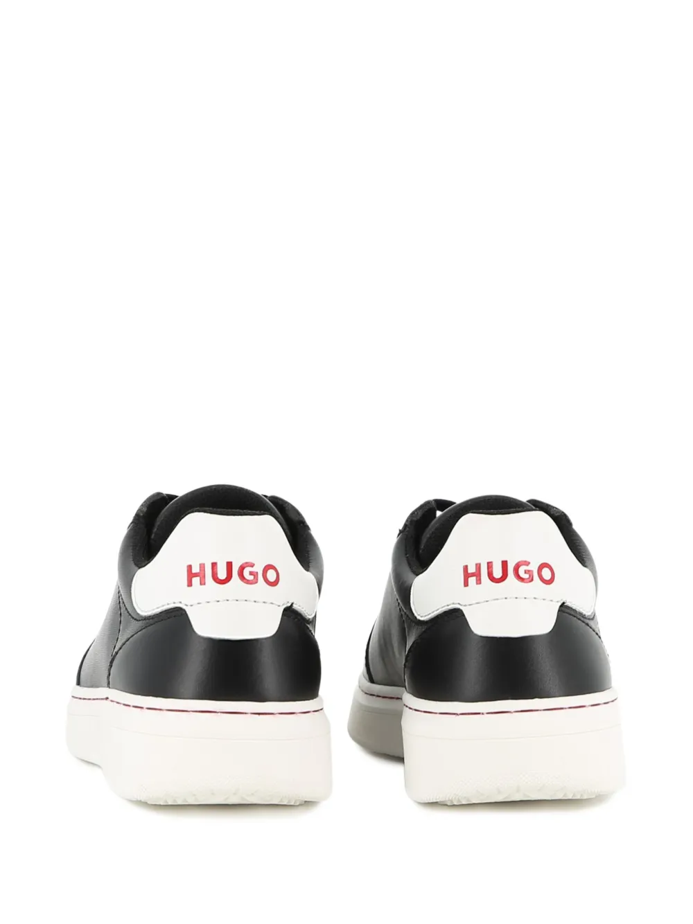HUGO KIDS Sneakers met logoprint Zwart