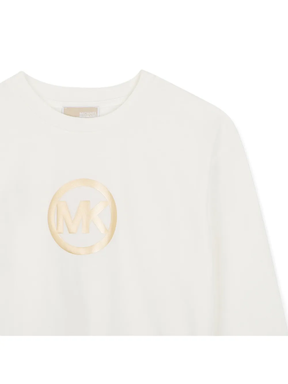 Michael Kors Kids T-shirt met lange mouwen Wit