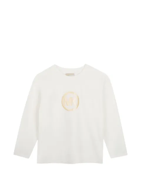 Michael Kors Kids logo-print long-sleeve T-shirt