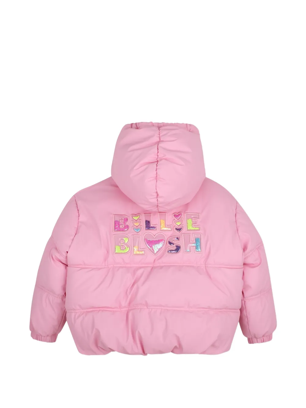 Billieblush Jack met pailletten en capuchon Roze